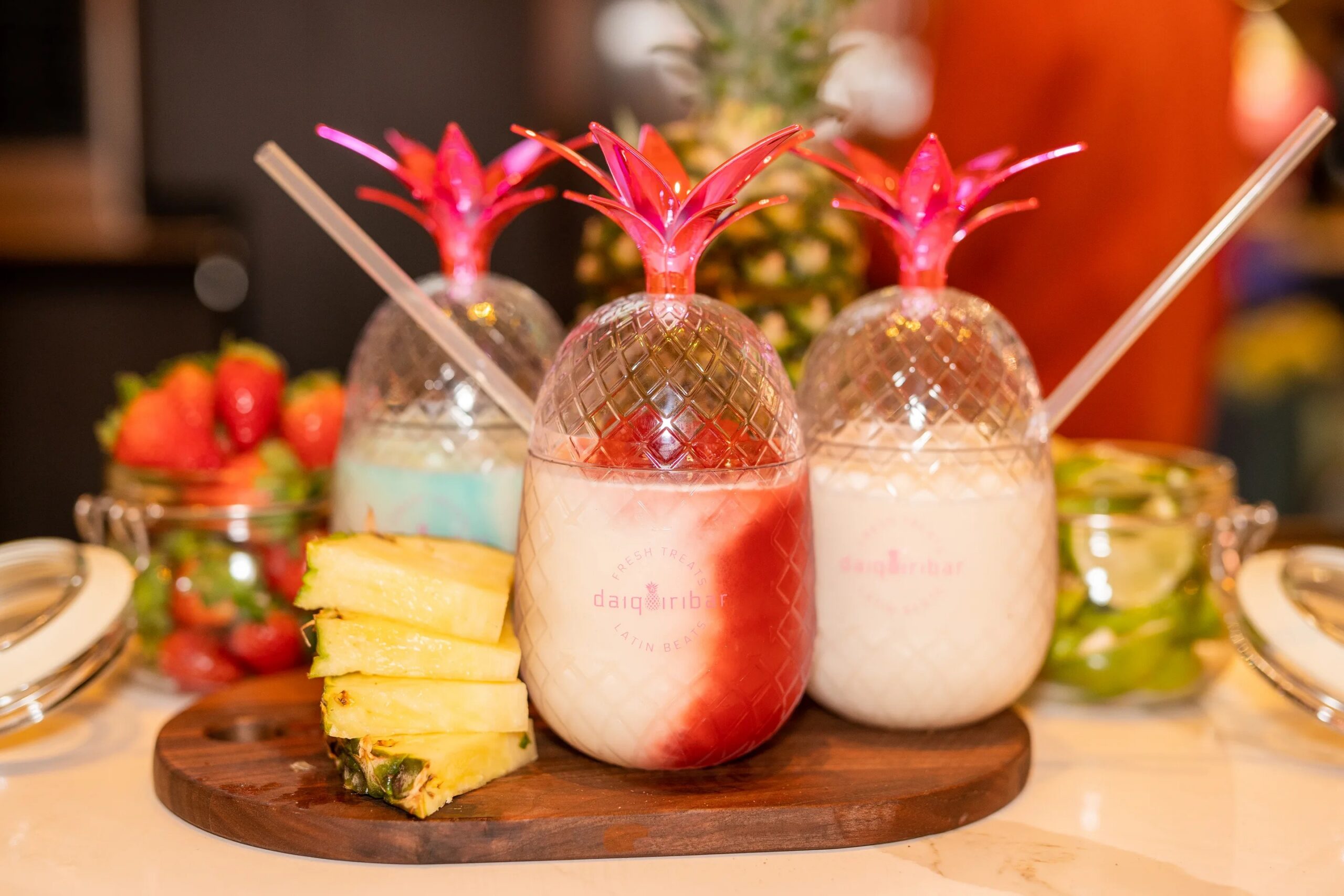 Frozen Lemonade Cocktails